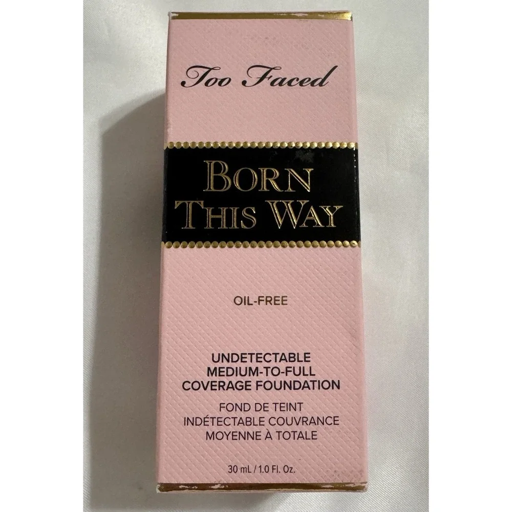 Too Faced Born‎ This Way Matte Oil Free Foundation. Color - Sable. 1oz NIB